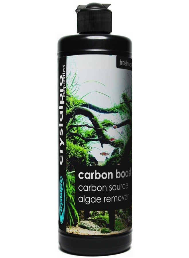crystalpro Carbon Boost - Liquid Carbon Source for Aquarium Plants - CO2 Alternative for Faster Growth in Freshwater Tanks - Part of The Flora Nutrition Series - 16.9 fl oz - Image 1